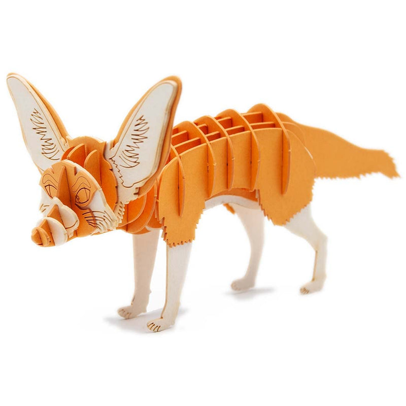 Fridolin 3D-papiermodel woestijnvos