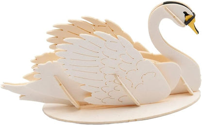 3D Paper Model Swan