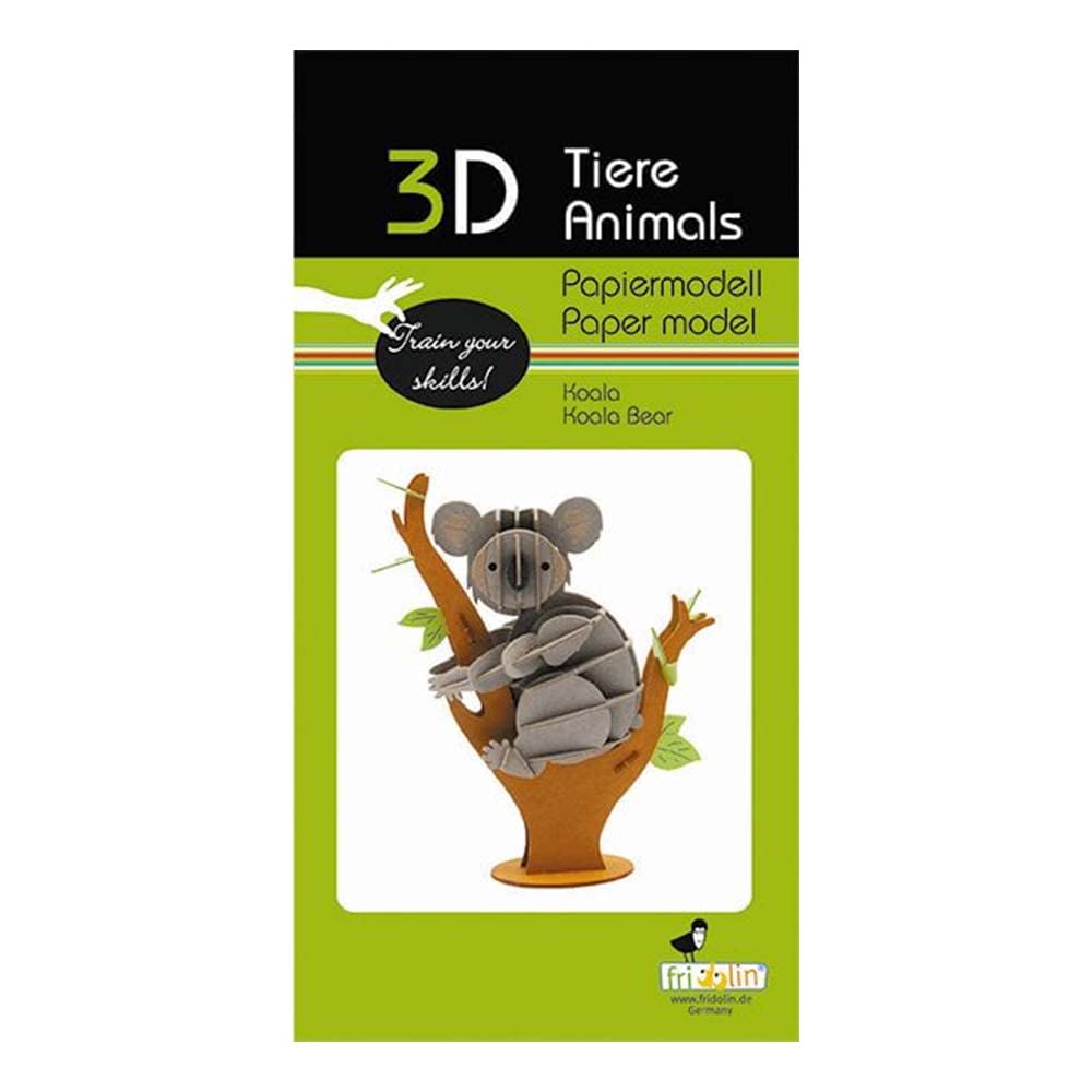 FRIDOLIN 3D papieren model - Koala