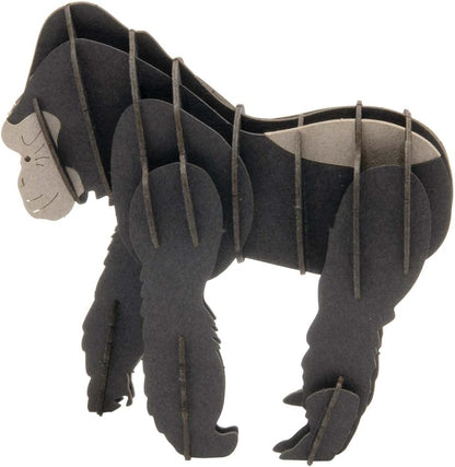 3D Paper Model Gorilla