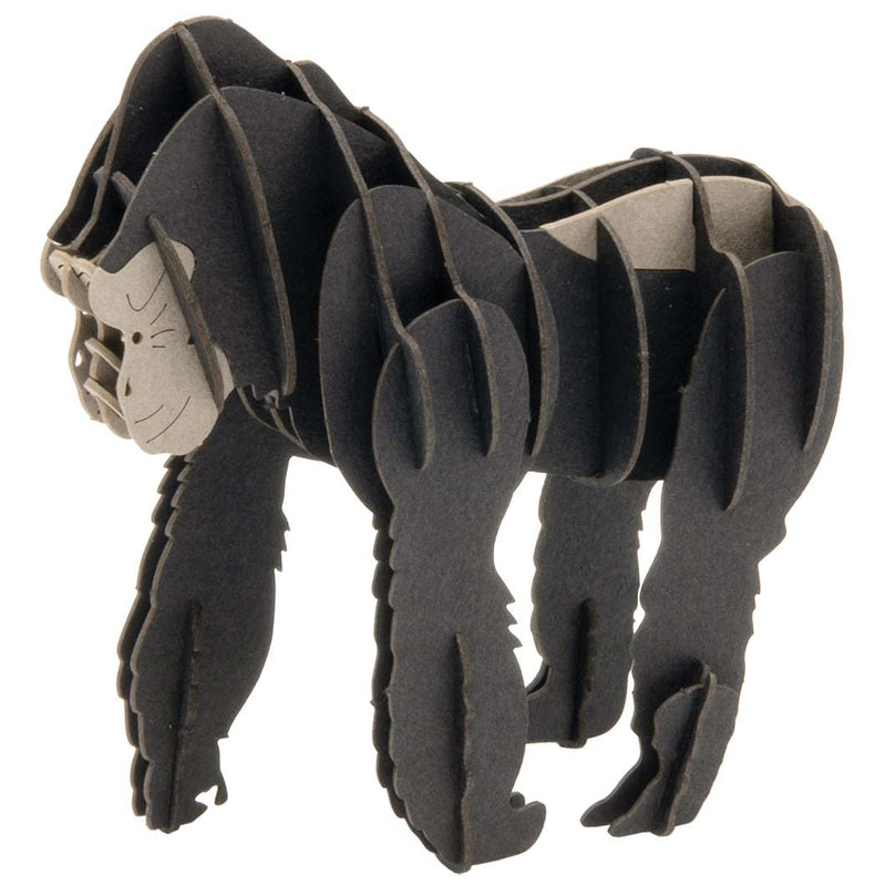 3D Paper Model Gorilla