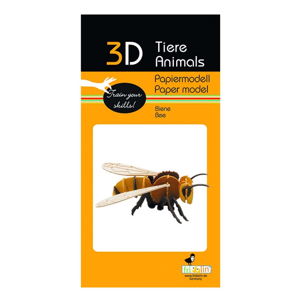 FRIDOLIN 3D Papieren Model - Bij