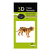 Fridolin 3D Papiermodell, Tiger