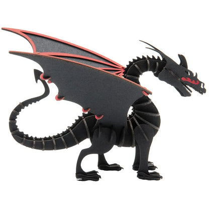 3D Paper Model Dragon
