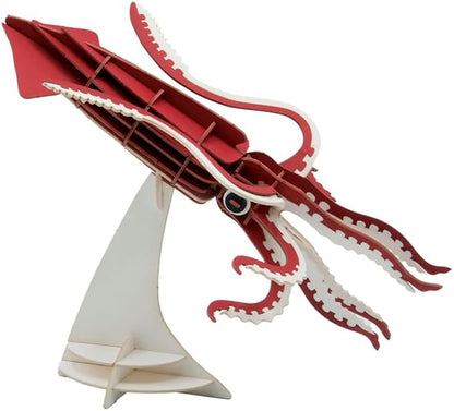 Fridolin 11743 Modello di carta 3D - calamari