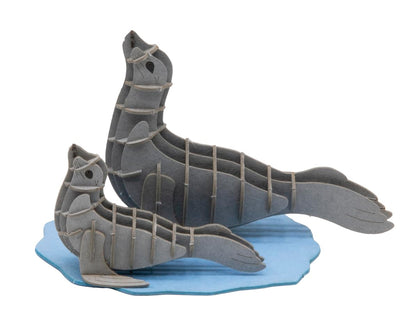 Fridolin 11748 - Modello di carta 3D - Cani da mare