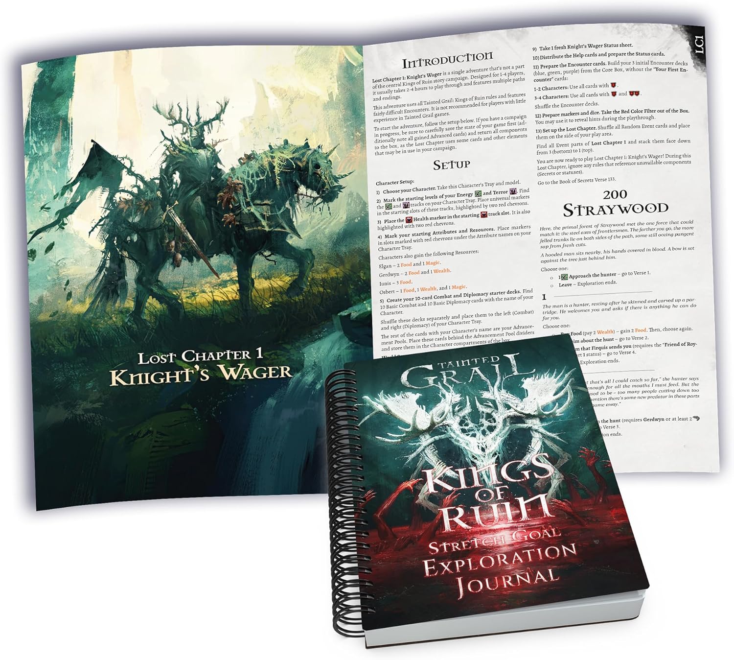 Tainted Grail: Kings of Ruin - Stretch Goals Box | Miniatures Game | Ages 14+ | 1-4 Players | 45-60 Minutes Playing Time