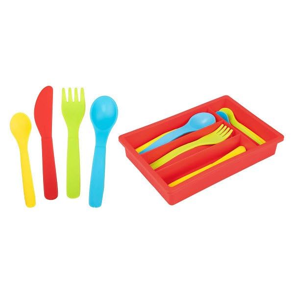 Toi-Toys - Home Food Bestekset met Bak 16dlg.