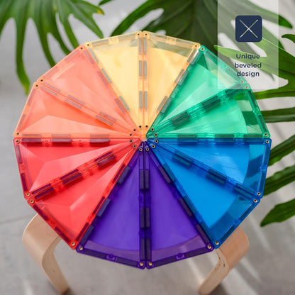 Connetix Regenboog Geometrie Pak 30 Stuks