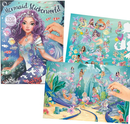 Topmodel - Topmodel Metallic Stickerworld Mermaid - (413395)