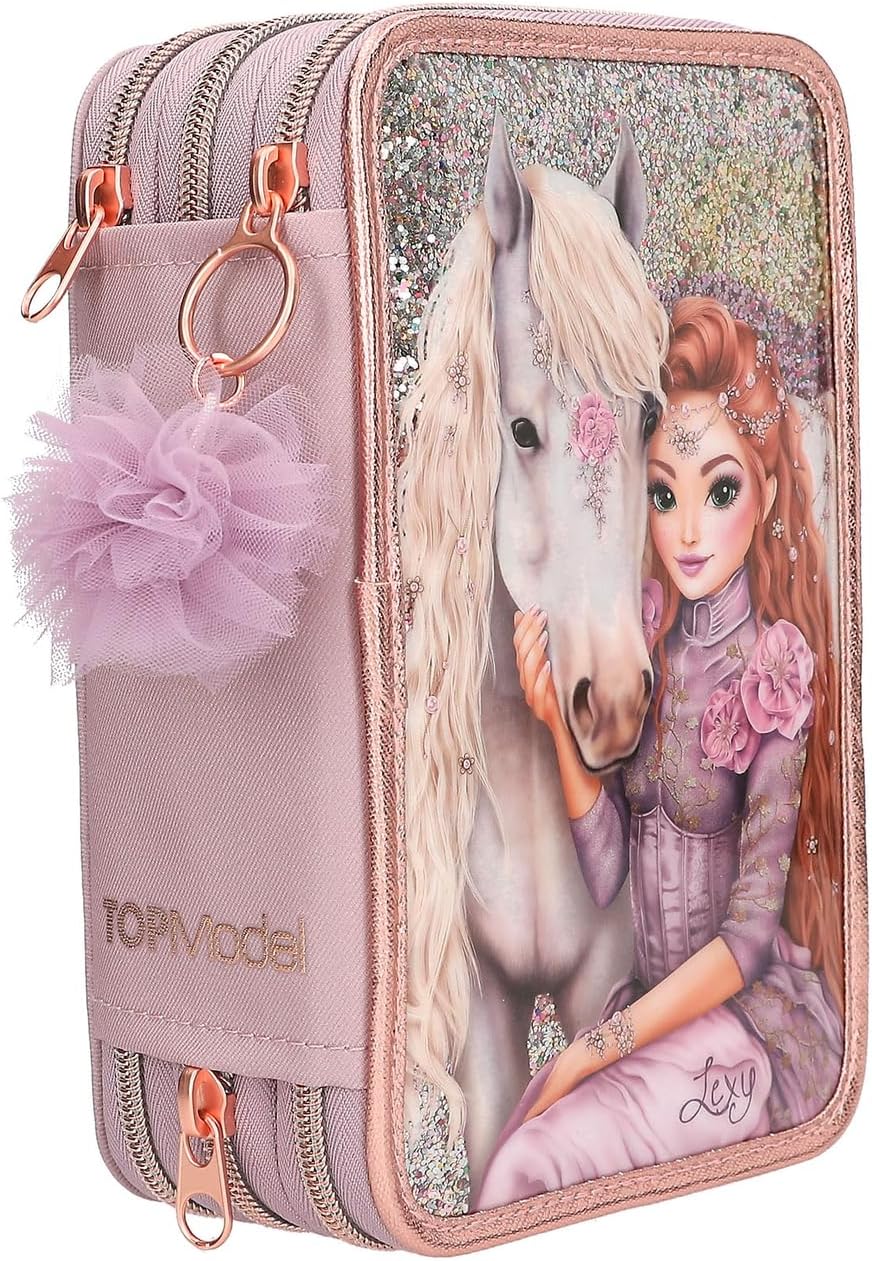 Topmodel - Topmodel Triple Pencil Case Viva Violet -