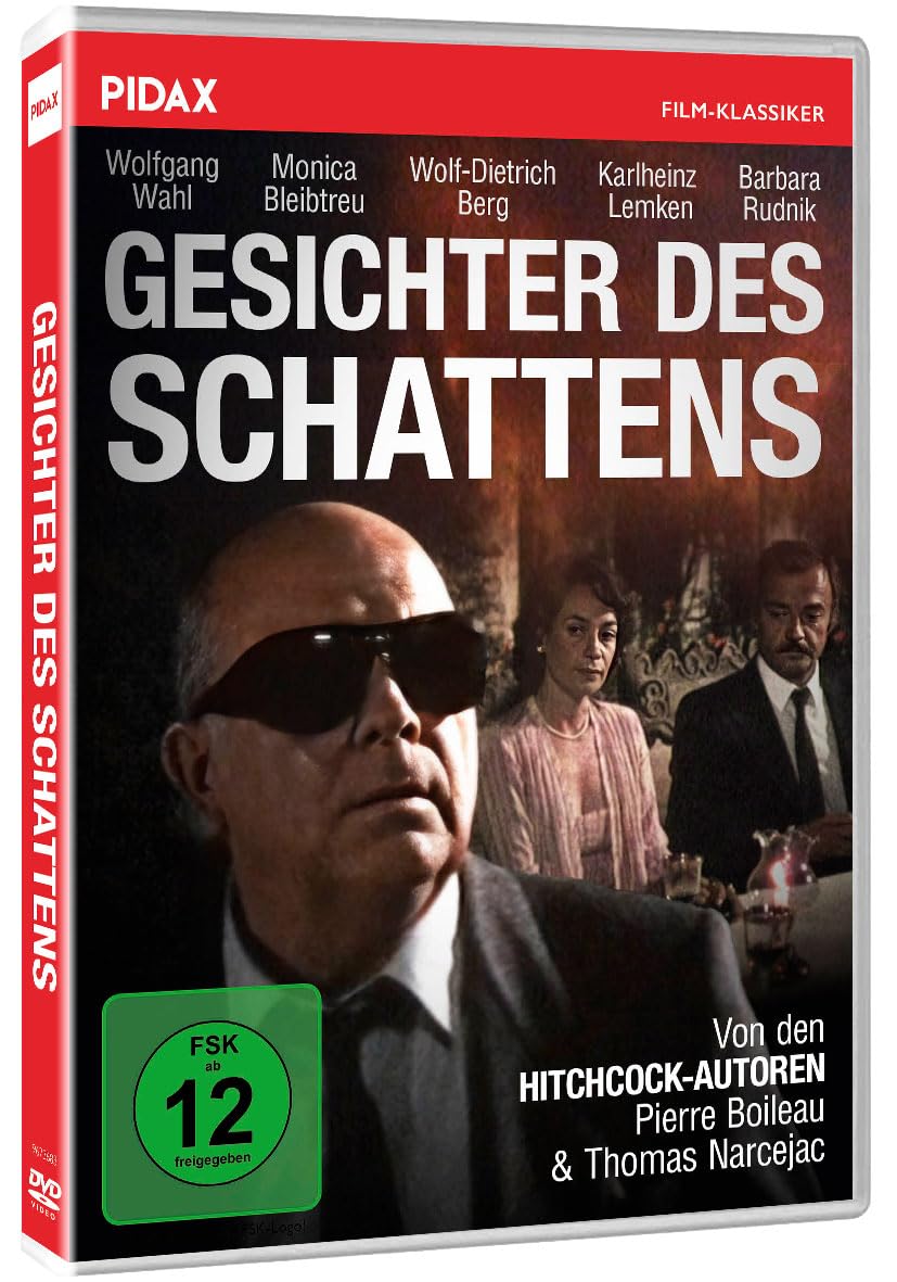 Gesichter des Schattens / Fesselnder Thriller von den Hitchcock-Autoren Pierre Boileau & Thomas Narcejac (Pidax Film-Klassiker