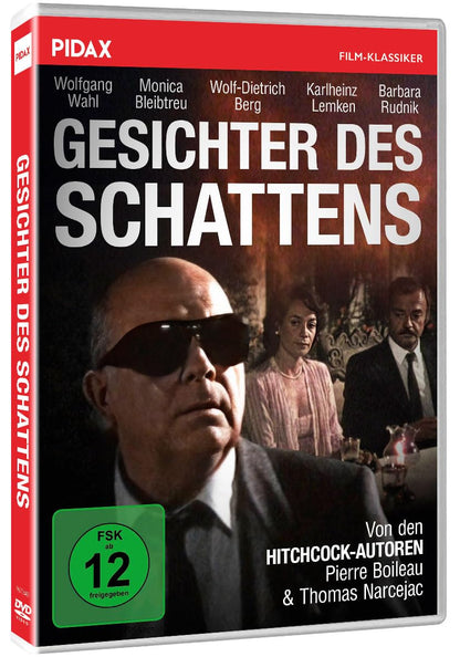 Gesichter des Schattens / Fesselnder Thriller von den Hitchcock-Autoren Pierre Boileau & Thomas Narcejac (Pidax Film-Klassiker