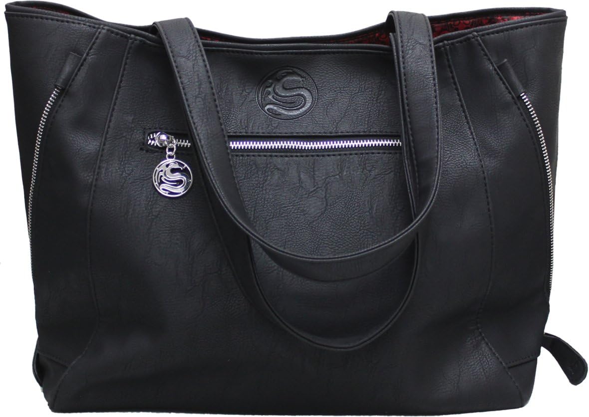 Spiral Black Cat Frauen Handtasche schwarz Rockwear