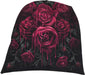 Spiral - Blood Rose - Light Cotton Beanies Black