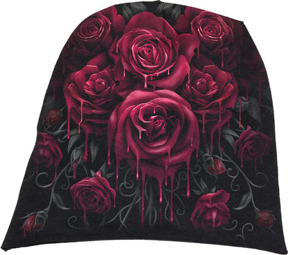 Spiral - Blood Rose - Light Cotton Beanies Black