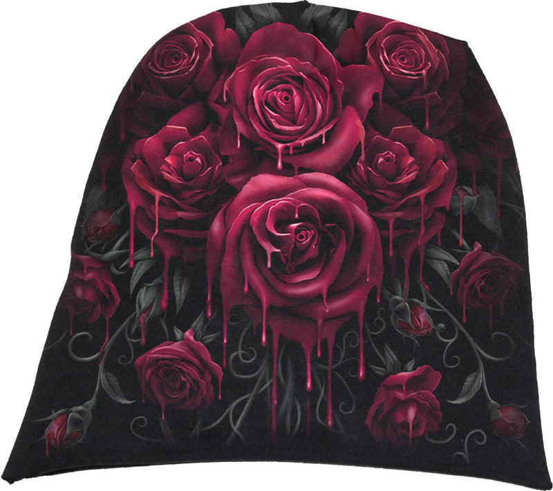 Spiral - Blood Rose - Light Cotton Beanies Black