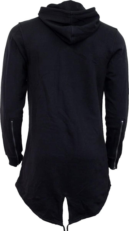 Spiral - BURNT ROSE (Female Black Hoodies) Small