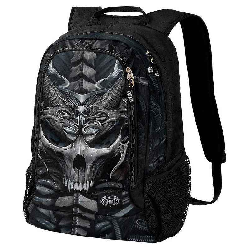 Spiral Skull Armour Unisex Rucksack schwarz