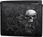 Spiral - Skull Scroll - Bifold Wallet with RFID Blocking and Gift Box - L L Black