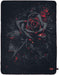 Spiral Burnt Rose Unisex Blankets black, 100% polyester