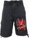Spiral - Live Loud - Vintage Cargo Shorts Black XXL Black