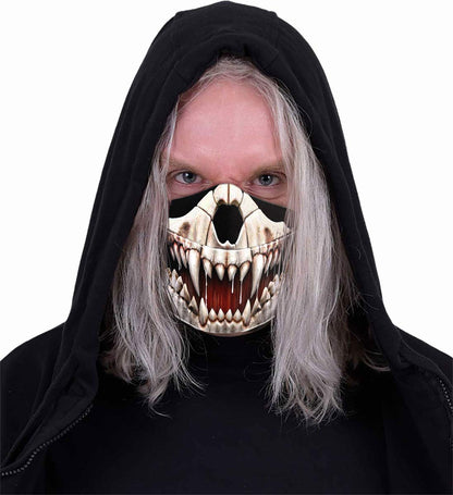 Spiral - ROCK JAW (Unisex Black Face Masks) One Size