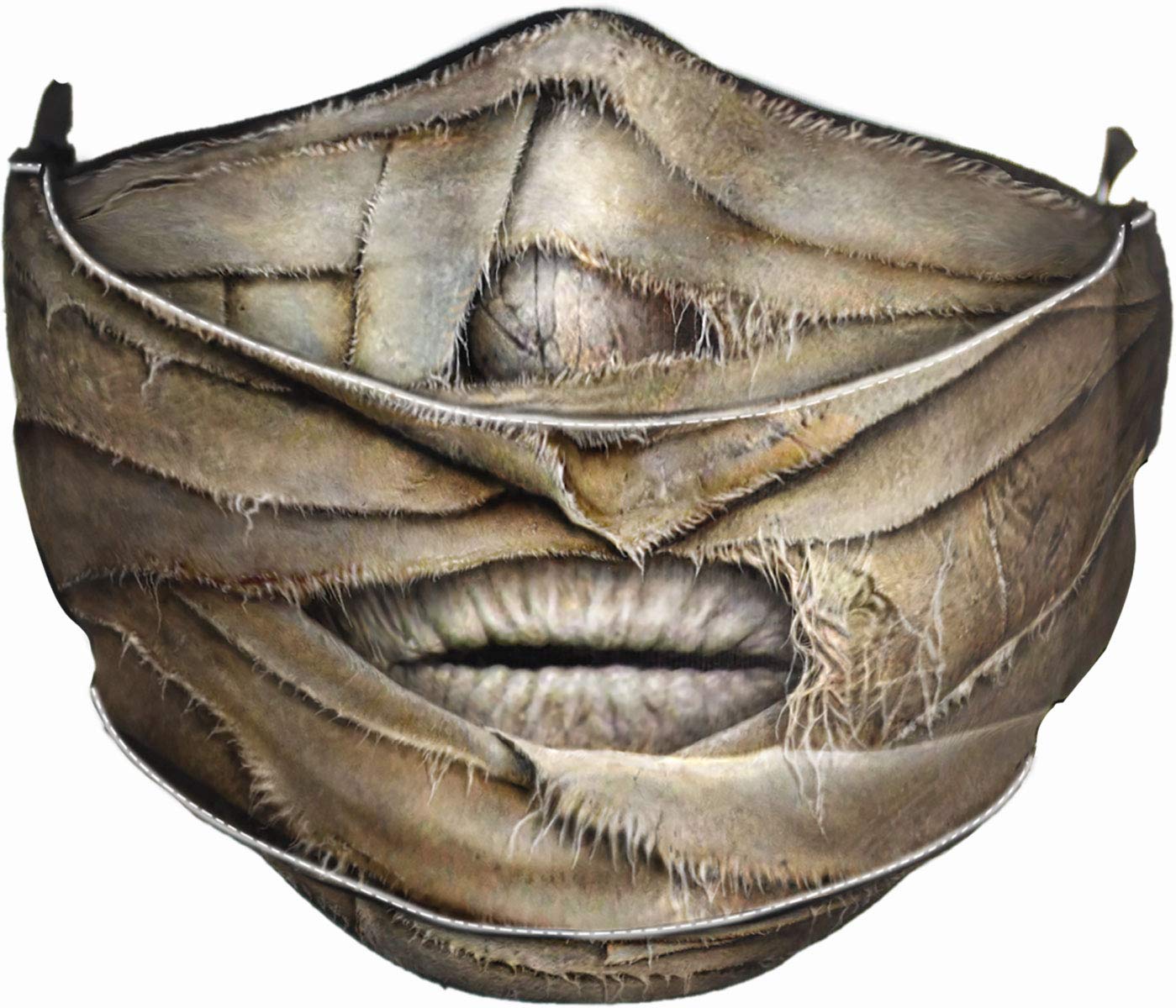 Spiral - MUMMIFIED (Unisex Black Face Masks) One Size