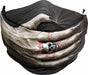 Spiral - SPEECHLESS (Unisex Black Face Masks) One Size