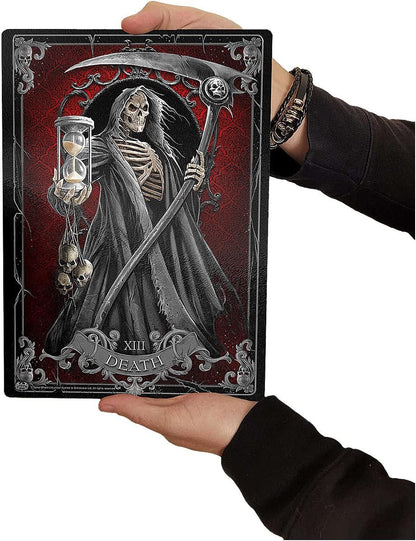 Spiral - Death Tarot - Glass Chopping Board (Rectangular) - L