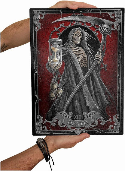 Spiral - Death Tarot - Glass Chopping Board (Rectangular) - L