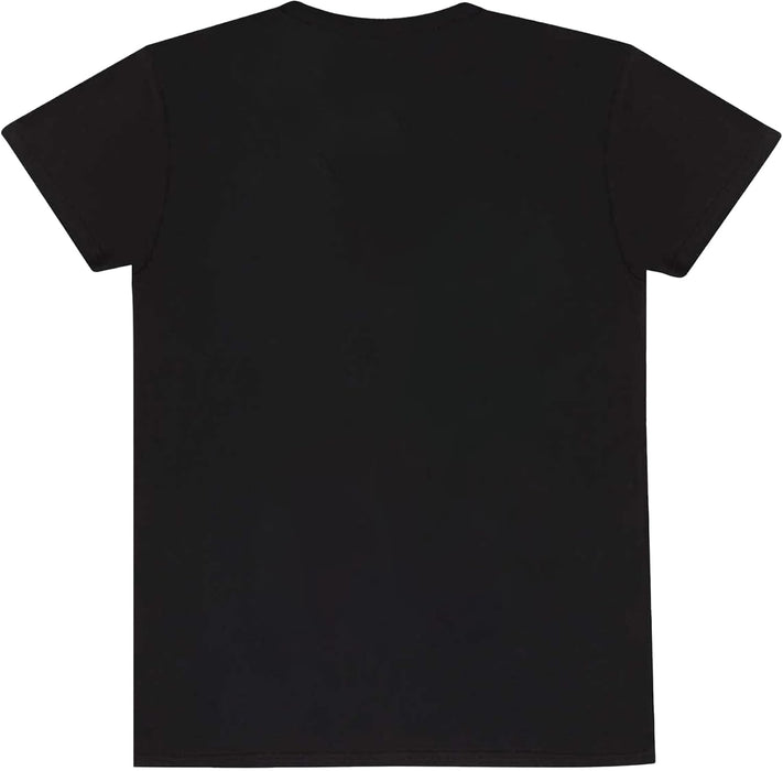 Harry Potter - Marauders Map (Unisex Black T-Shirt) Ex Large