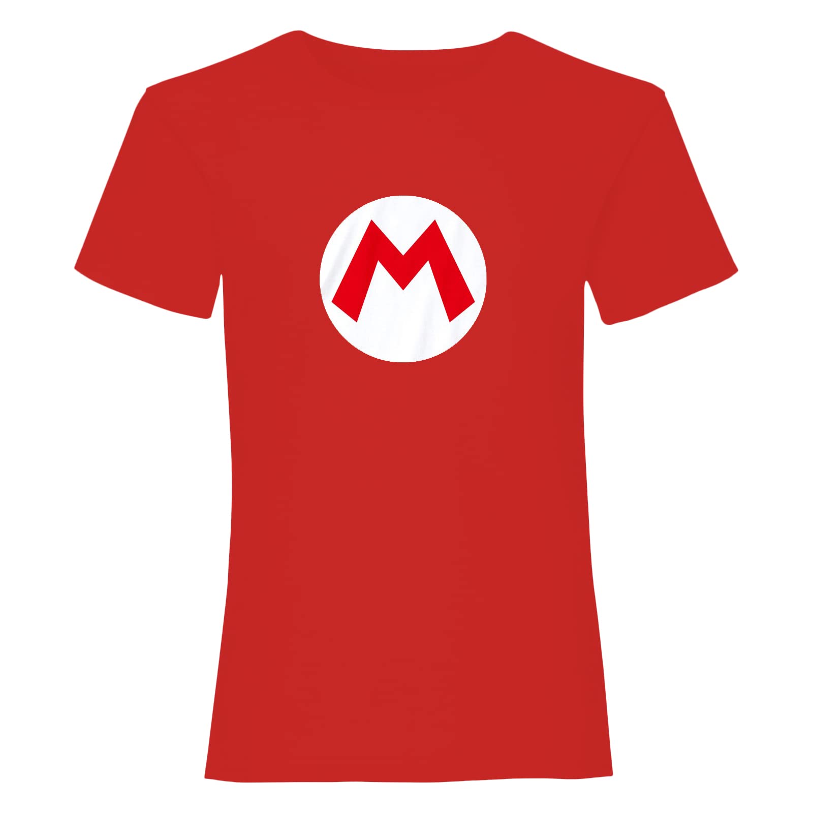 Super Mario Mario Badge Unisex Kapuzenpullover rot Fan-Merch, Gaming