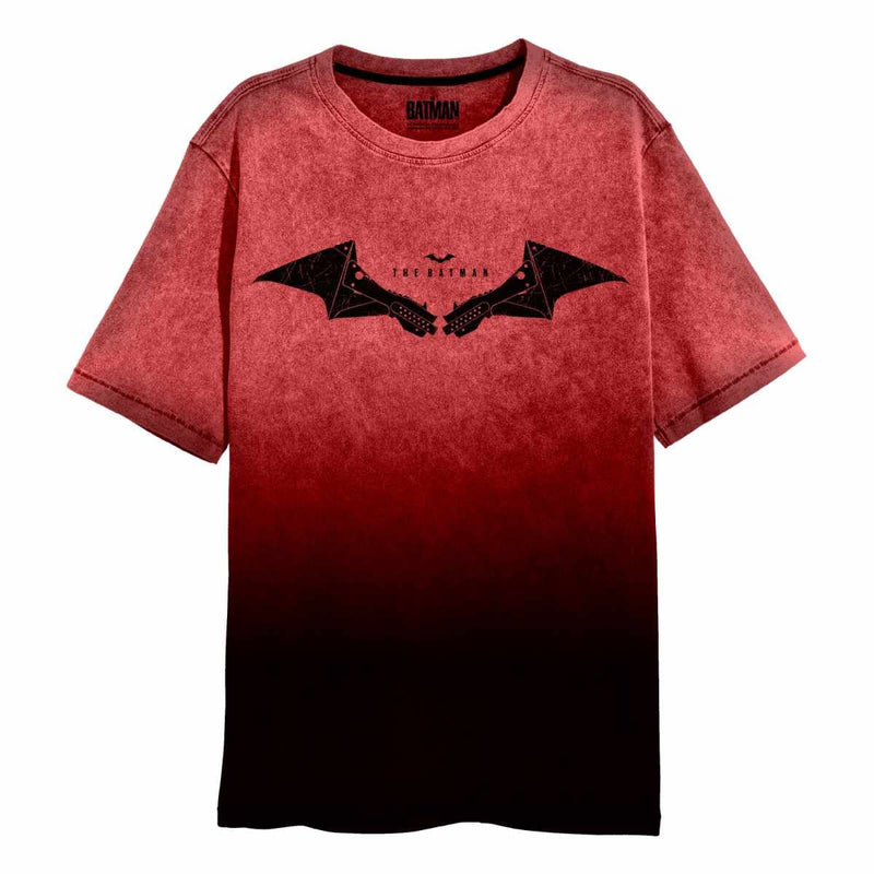 Superheroes Inc. DC The Batman - Wings (Unisex Black/Red T-Shirt) Small