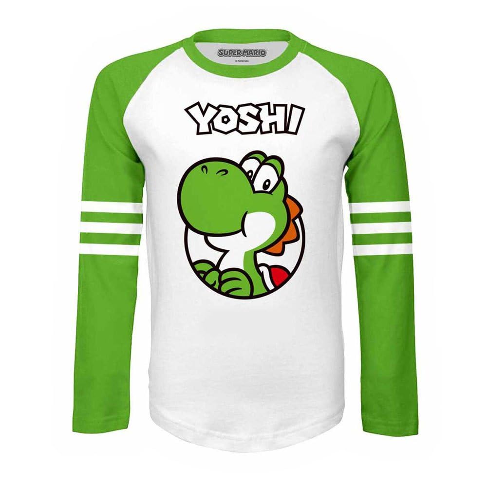 Nintendo Super Mario - Yoshi Since 1990 (Unisex White/Green T-Shirt) 7-8 Years