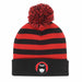 Emily The Strange - Striped Pom Beanie