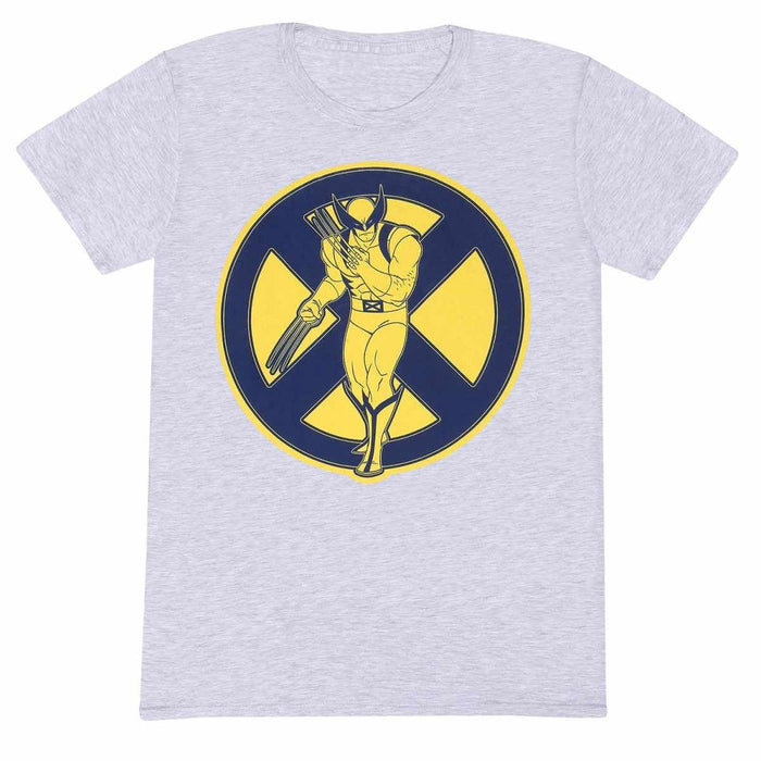 X-Men - ´97 T-Shirt für Herren/Damen Unisex (L) (Grau meliert