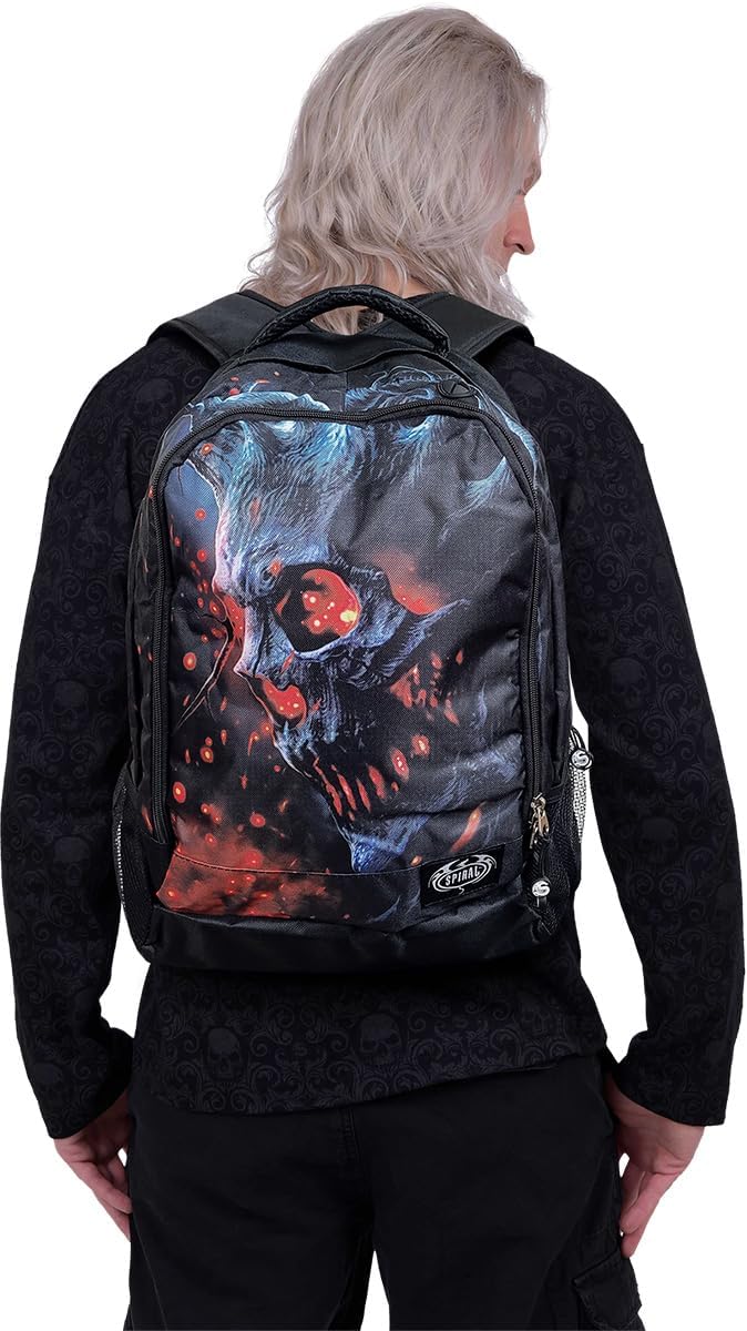 Spiral - Death Embers - Back Pack - With Laptop Pocket - L