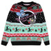 Officially Licensed The Simpsons Christmas Knitted Jumper – Unisex Adults Sweater Featuring Itchy and Scrtachy – Premium Quality Xmas Pullover