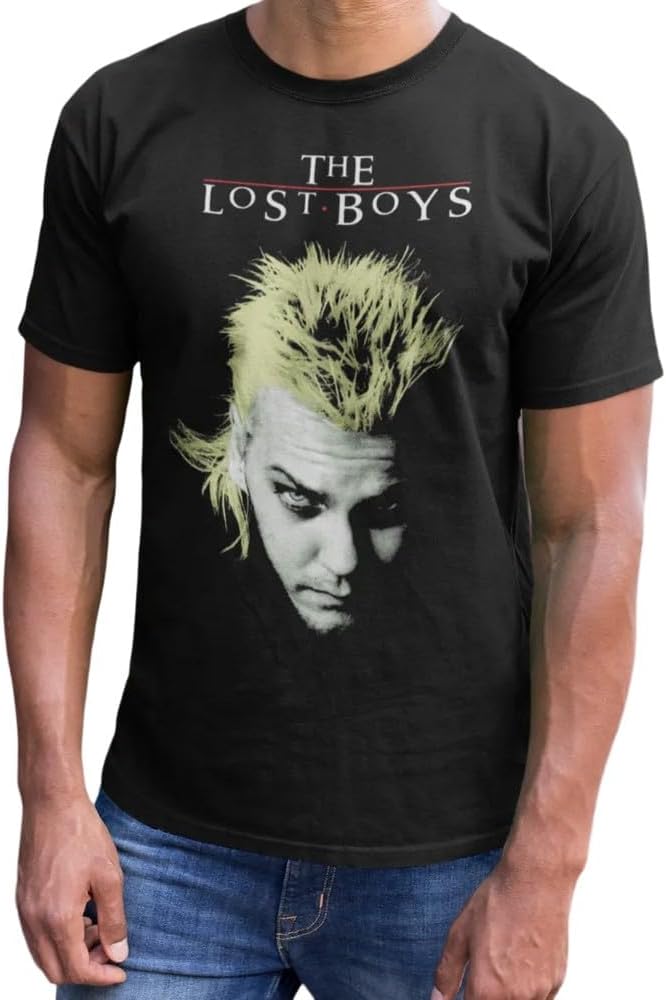 The Lost Boys - David Triptych (Unisex Black T-shirt) ex ex large