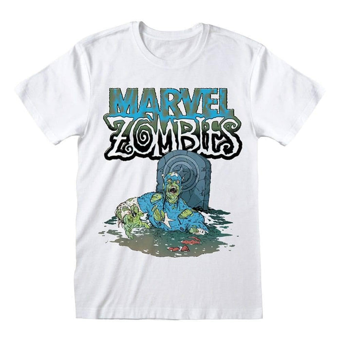 Marvel Zombies - T-Shirt für Herren/Damen Unisex (XL) (Weiß