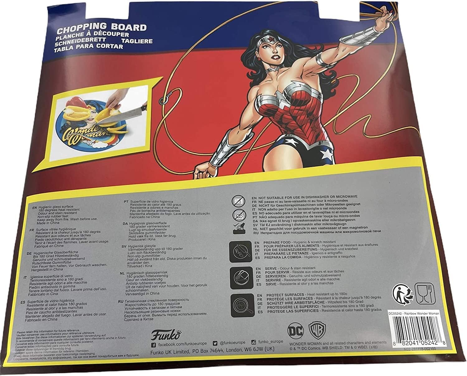 Wonder Woman Chopping Board
