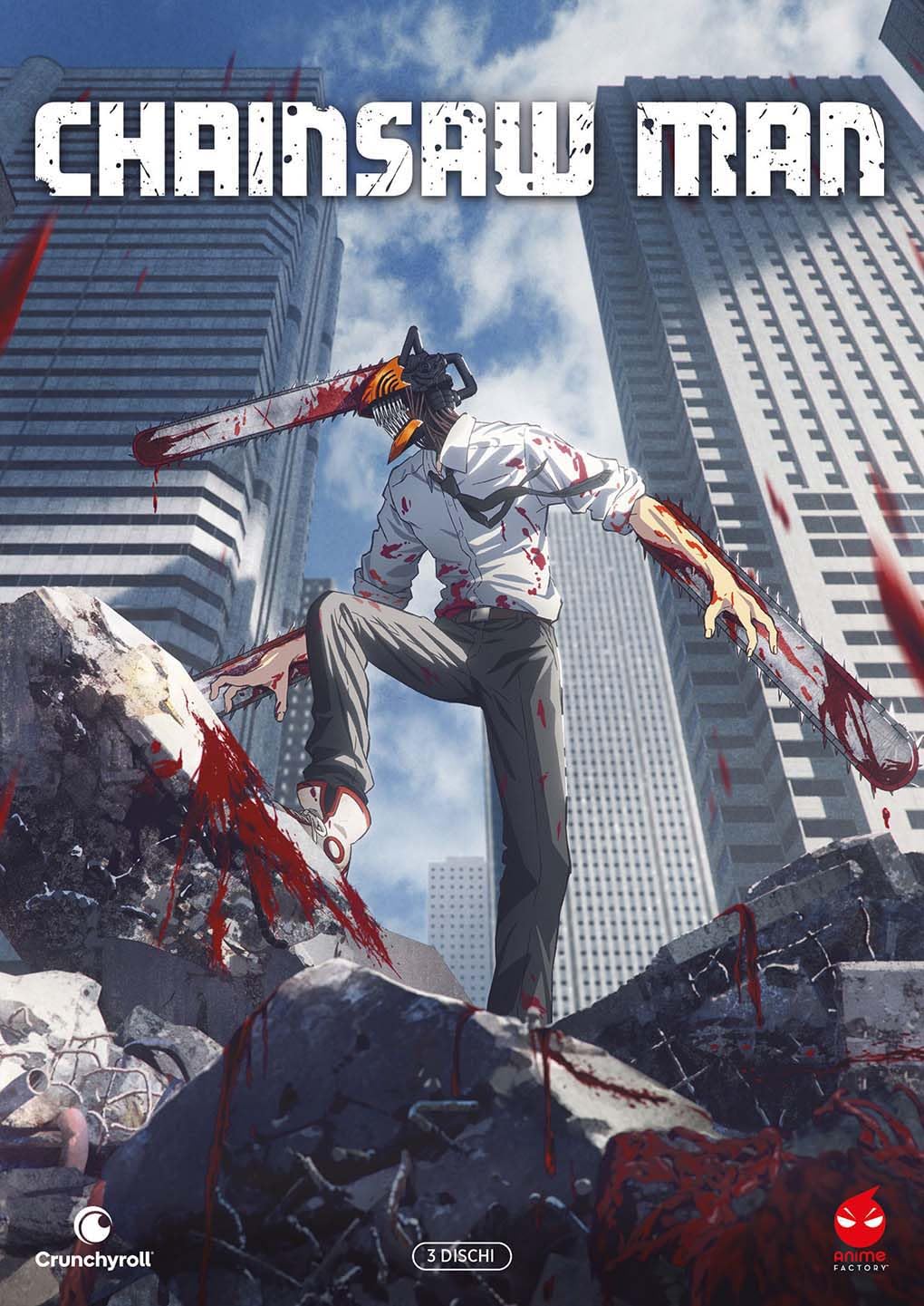 Chainsaw Man (3 Dvd) - (Italian Import)