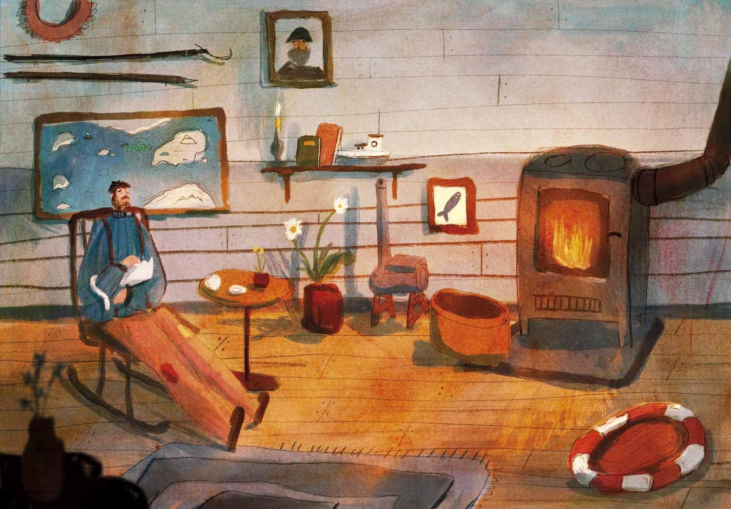 La canzone del pescatore. Ediz. a colori