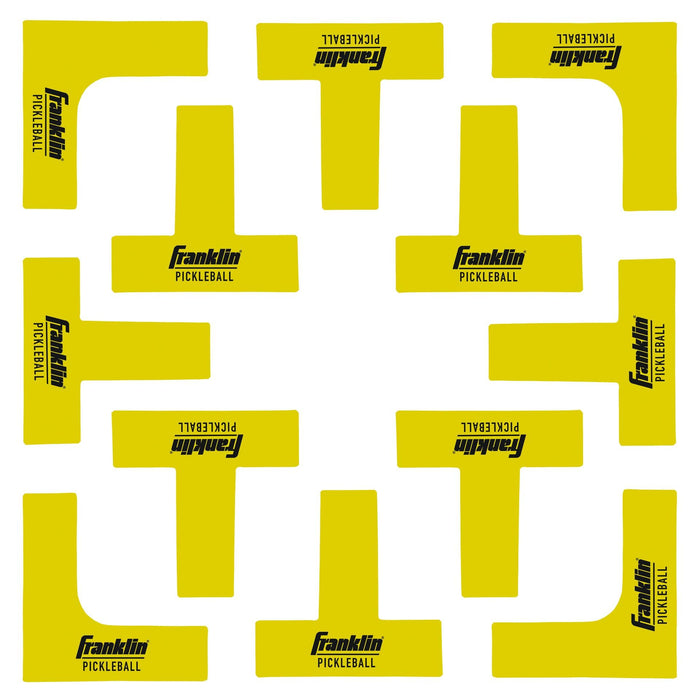 Franklin Sports Pickleball Court Marker Kit – Lines Marking Set con metro a nastro – Dimensioni ufficiali