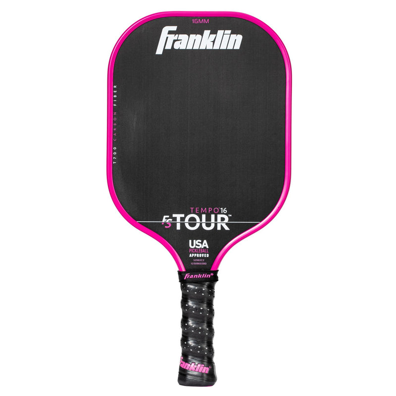 Franklin FS Tour Tempo Pickleball Paddle 16mm Pink 16mm Pink