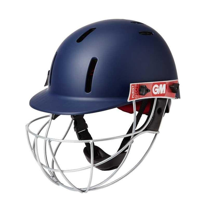 GM Purist Geo II Cricket Helmet Junior Junior Navy Junior Navy