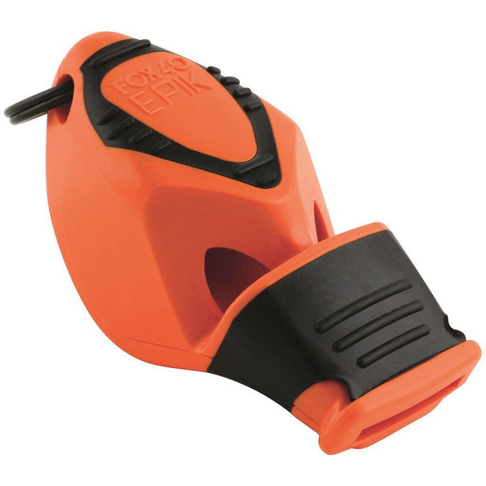 Fox 40 Epik CMG Safety Whistle and Strap Orange Orange