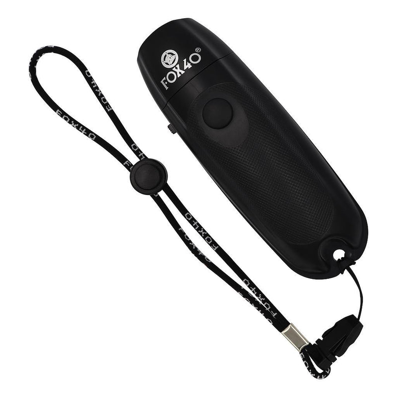 Fox 40 Electronic Whistle Black Black