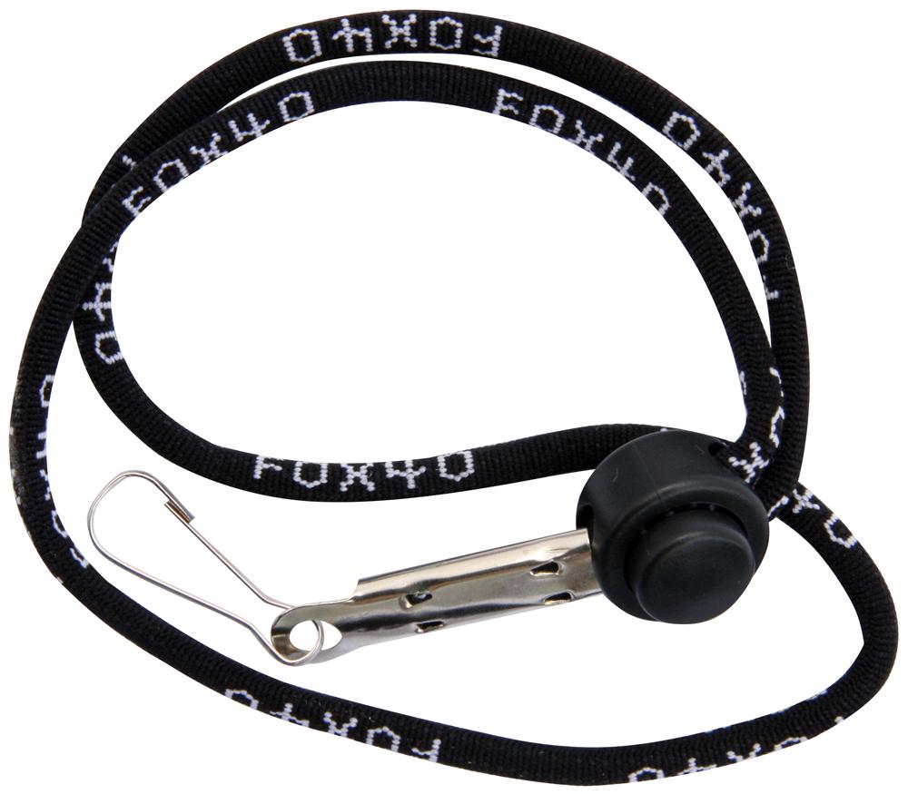 Fox 40 9in Clipper Lanyard Black